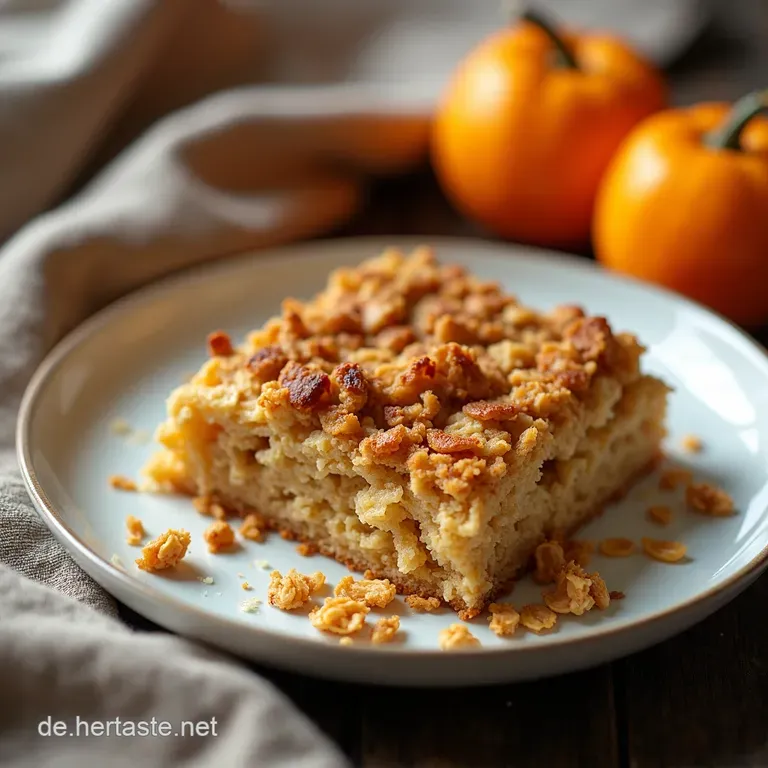 Schneller ZimtzuckerHaferflockenAuflauf Baked Oatmeal