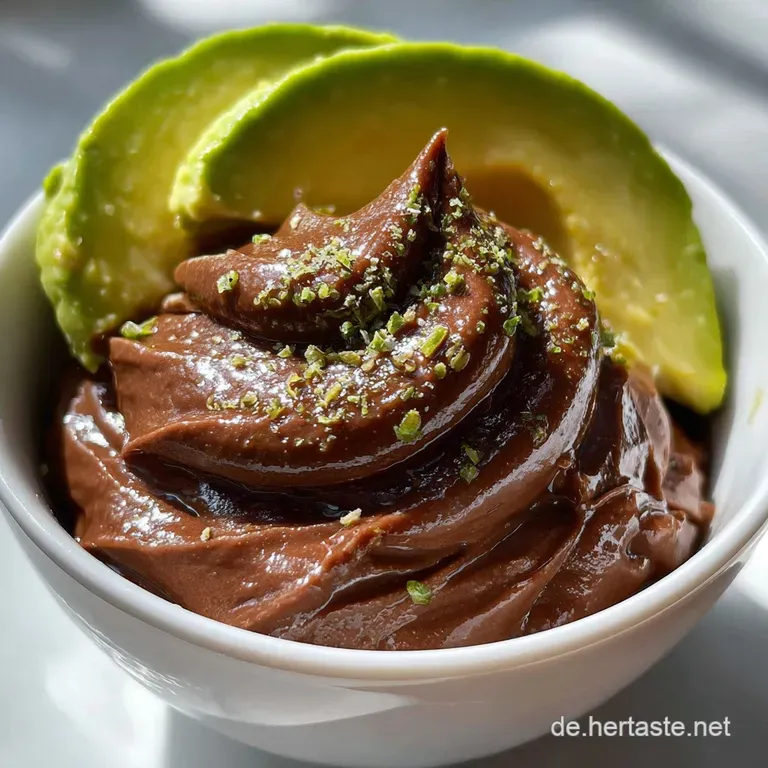 Schokoavocadocreme: Turbo-Mousse F&uuml;r Genie&szlig;er presentation