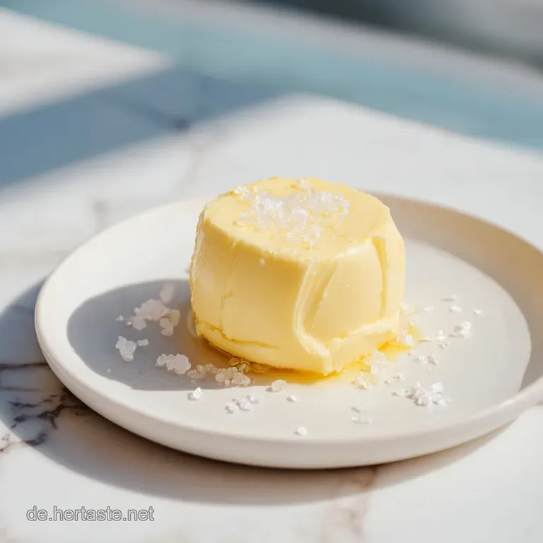 Selbstgemachte Butter: Cremig und Aromatisch