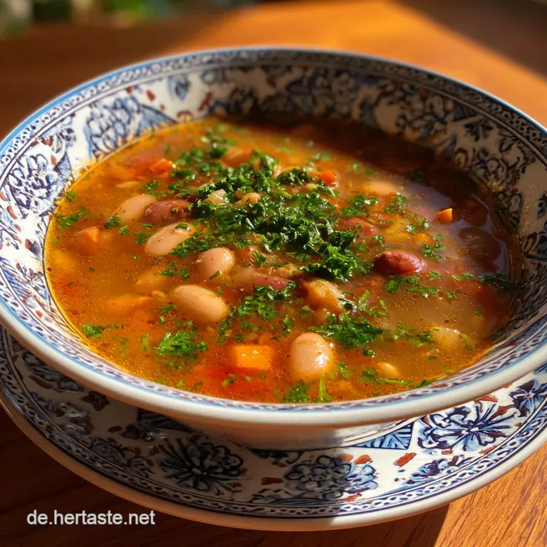 Serbische Bohnensuppe: Hausgemacht
