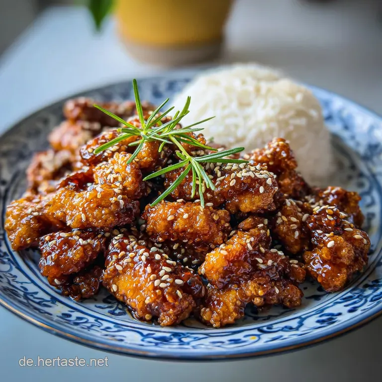 Knuspriges Sesam H&uuml;hnchen Rezept