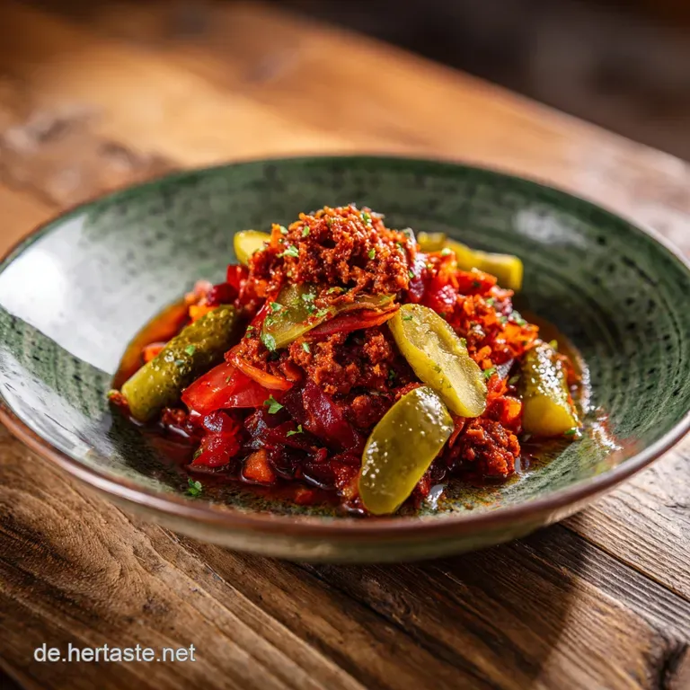 Soljanka Rezept Mit Fleisch Und Sauren Gurken