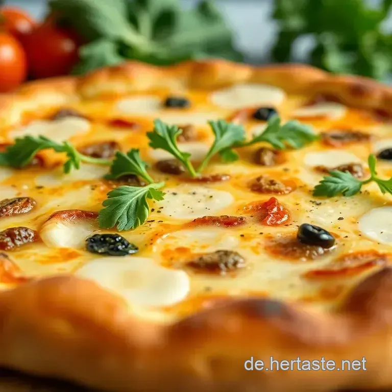 Sommerlicher Gem&uuml;se-Flammkuchen