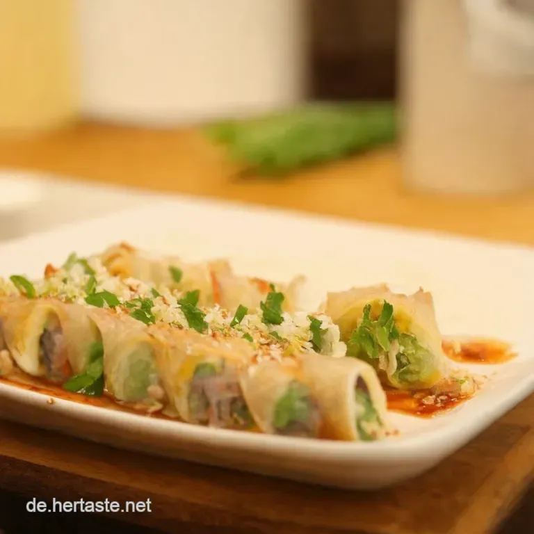 Sommerrollen Deluxe Knackigfrisch Auf Vietnamesisch presentation
