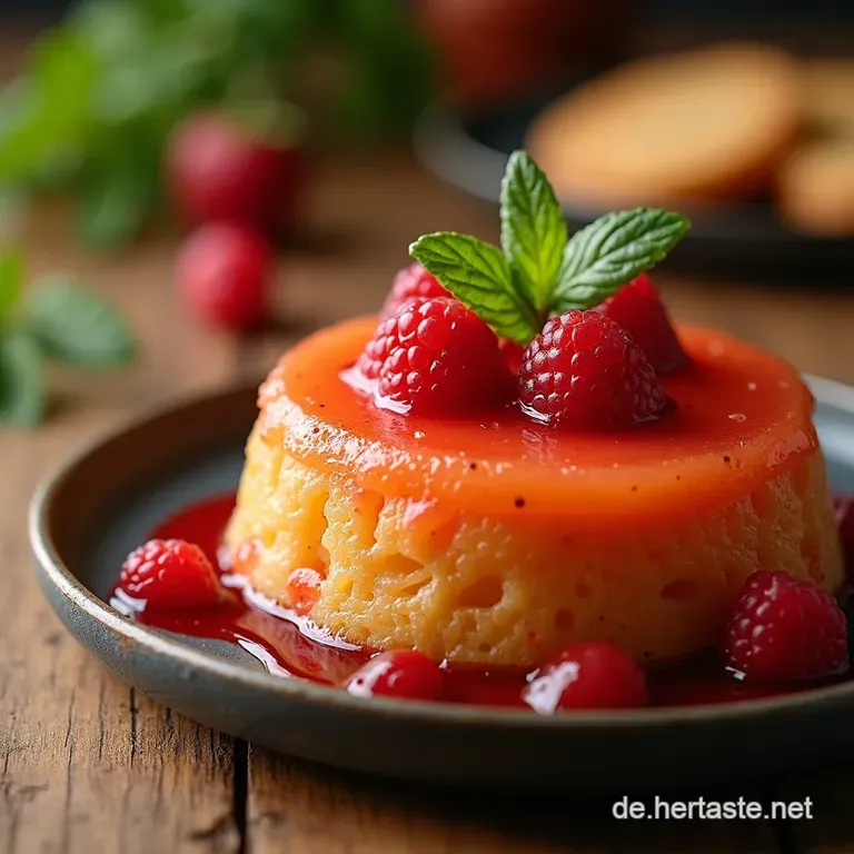 Sonnige Kirschminzkonfit&uuml;re Einfach Einkochen presentation