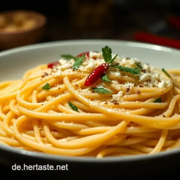 Spaghetti Aglio e Olio &ndash; Ein einfacher Klassiker