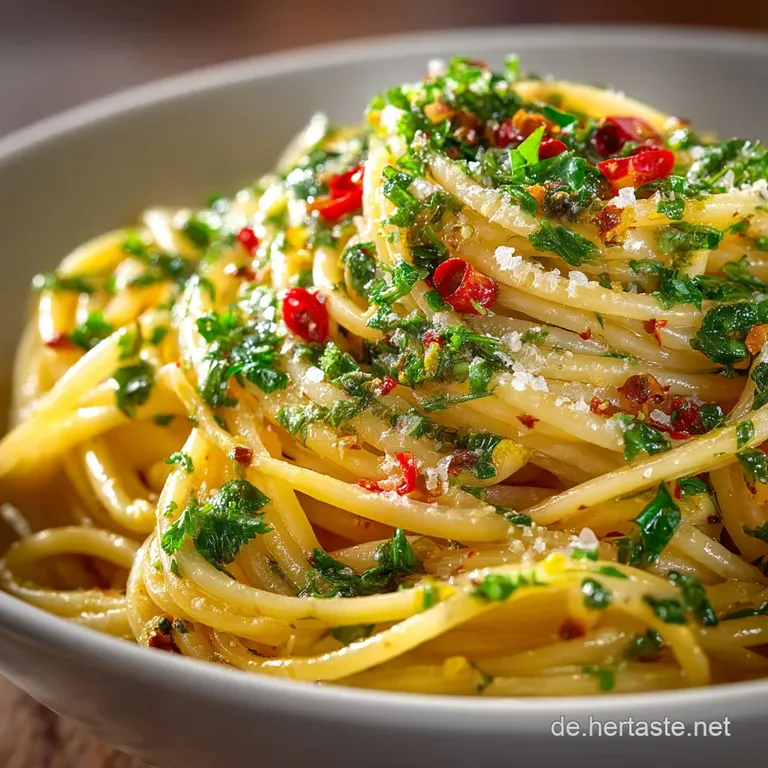 Spaghetti Aglio E Olio Der Italienische Klassiker in Perfektion presentation