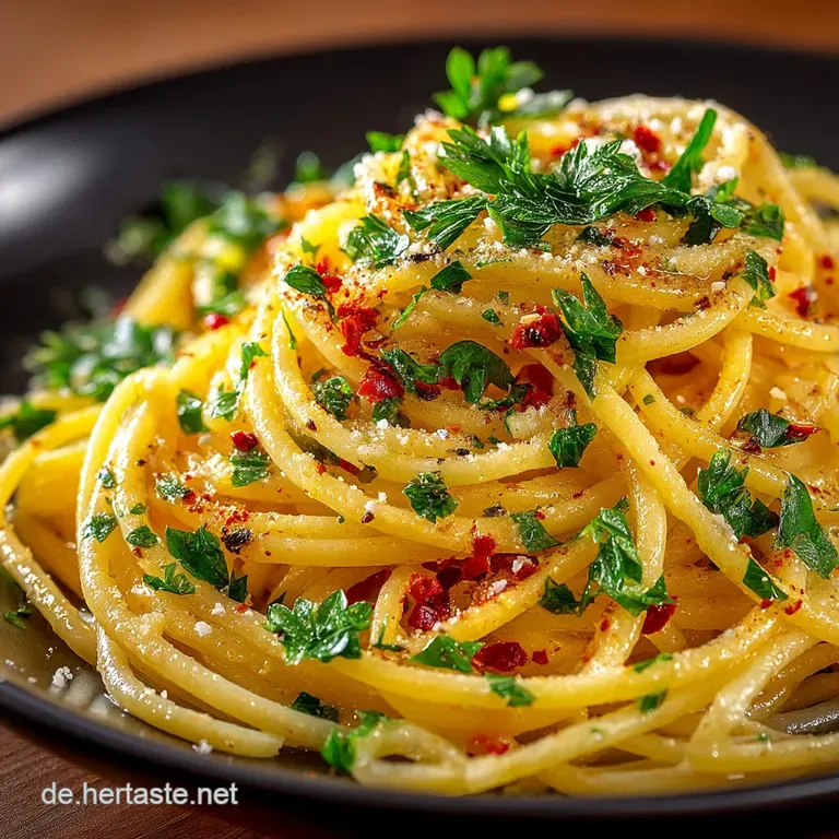 Spaghetti Aglio e Olio Der italienische Klassiker in Perfektion