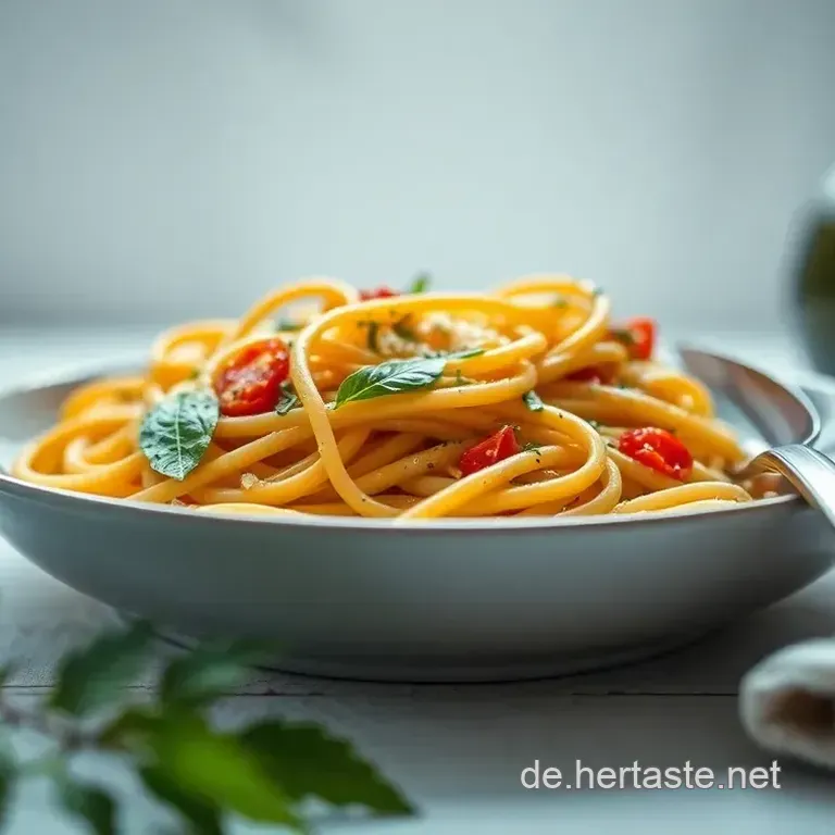 Spaghetti Aglio e Olio &ndash; Sonnenschein aus der K&uuml;che