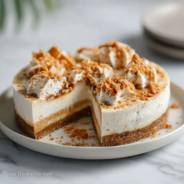 Spekulatiuskuchen: Cremig und Ohne Backen