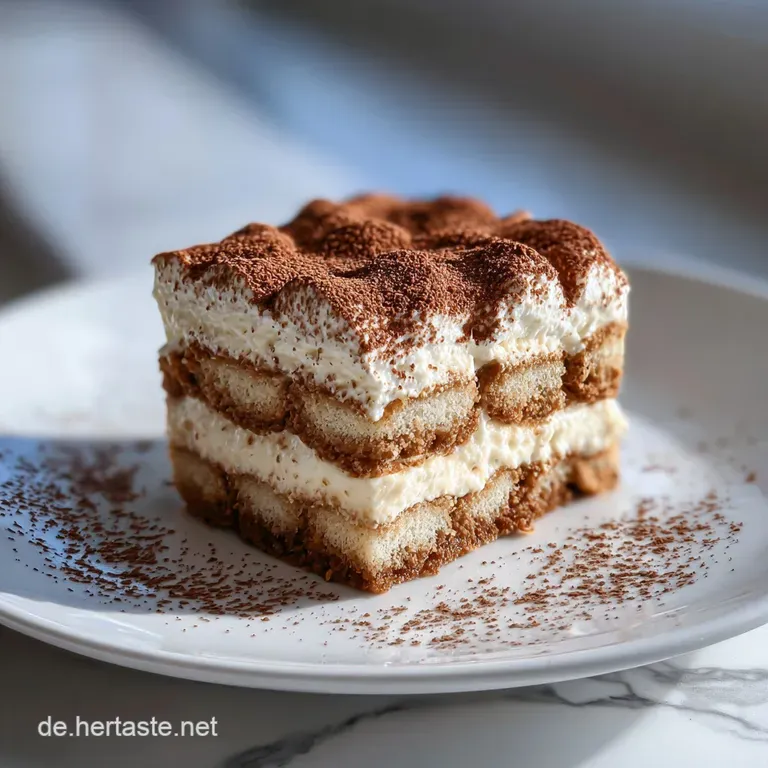 Spekulatius Tiramisu mit Kirschen