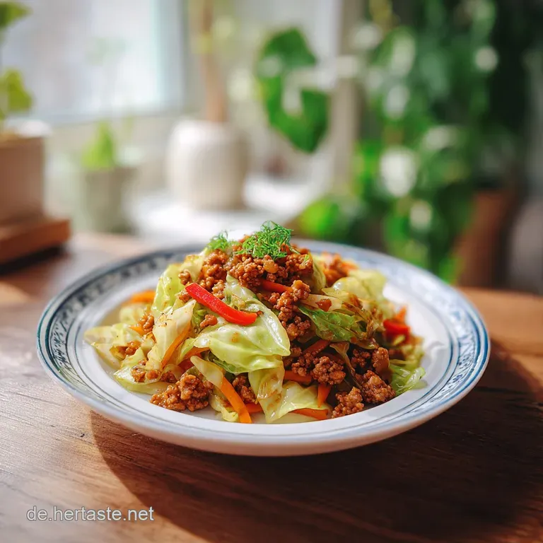 Spitzkohl Hackfleisch Pfanne: Herzhaft und Schmackhaft
