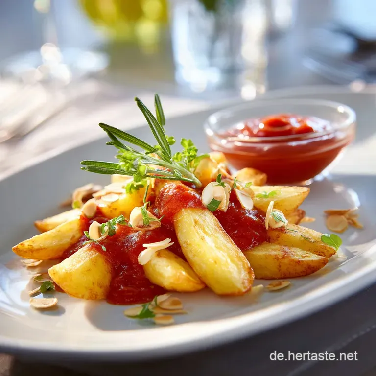 S&uuml;&szlig;kartoffel Pommes Mit Selbst Gemachtem Ketchup Die Knusprigste Variante presentation
