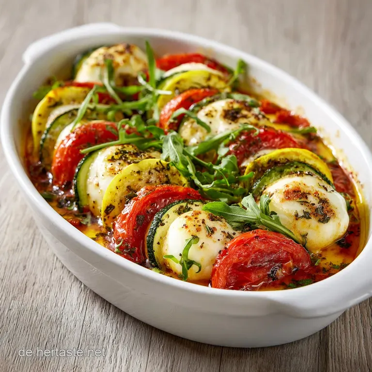 Tomatenzucchiniauflauf Mit Mozzarella So Gelingt Er Garantiert Ohne Matsch presentation