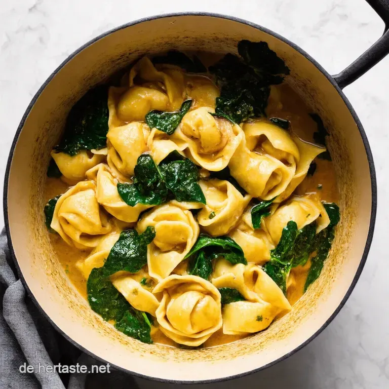 TortelliniSpinatAuflauf OnePotGl&uuml;ck f&uuml;r die ganze Familie