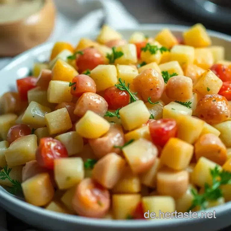 Traditioneller Bayrischer Kartoffelsalat &ndash; Frisch Und Deftig! presentation