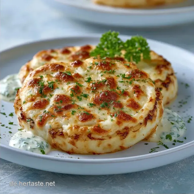 &Uuml;berbackener Kohlrabi mit Kr&auml;uterfrischk&auml;se