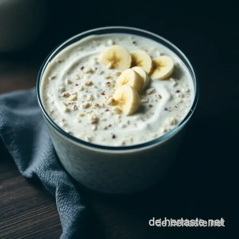 &Uuml;bernacht-Haferflocken Mit Joghurt: Ein Einfaches Fr&uuml;hst&uuml;ck Voller Geschmack! presentation