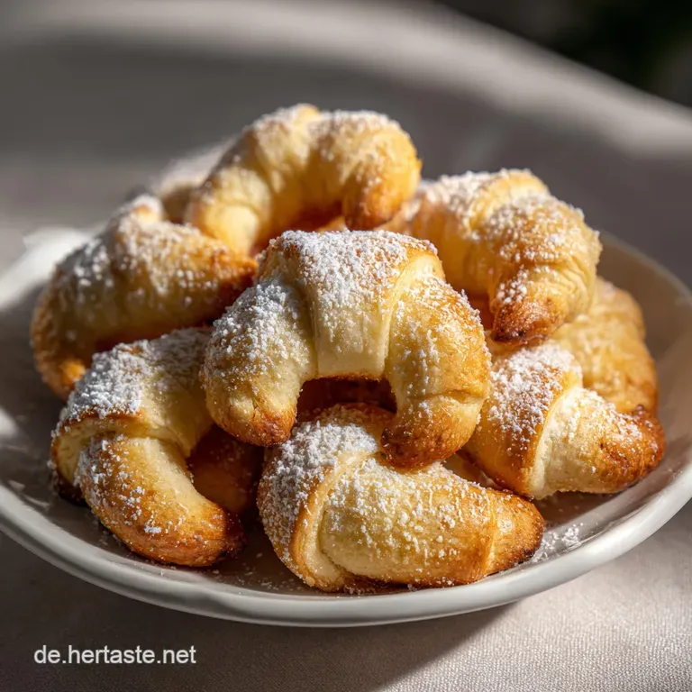 Vanillekipferl: Zartschmelzender Weihnachtsklassiker presentation