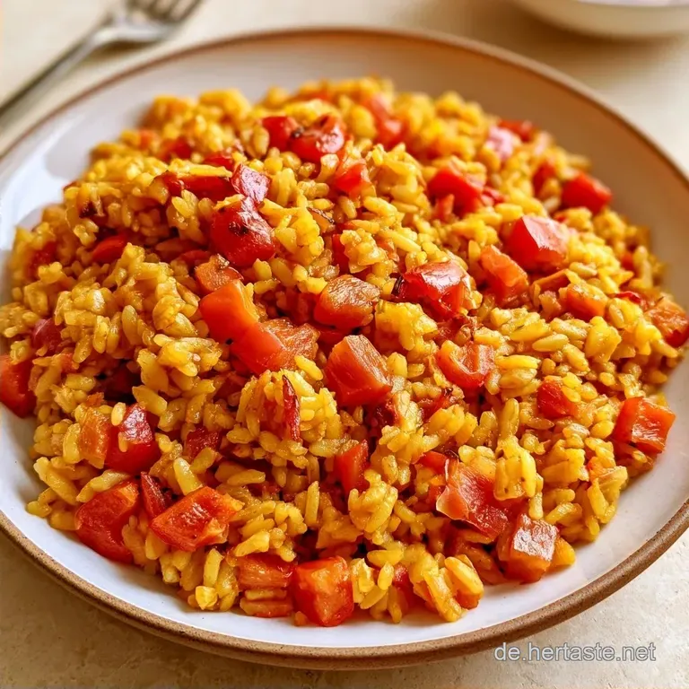 Vegane Gem&uuml;sePaella mit ger&auml;uchertem Paprika