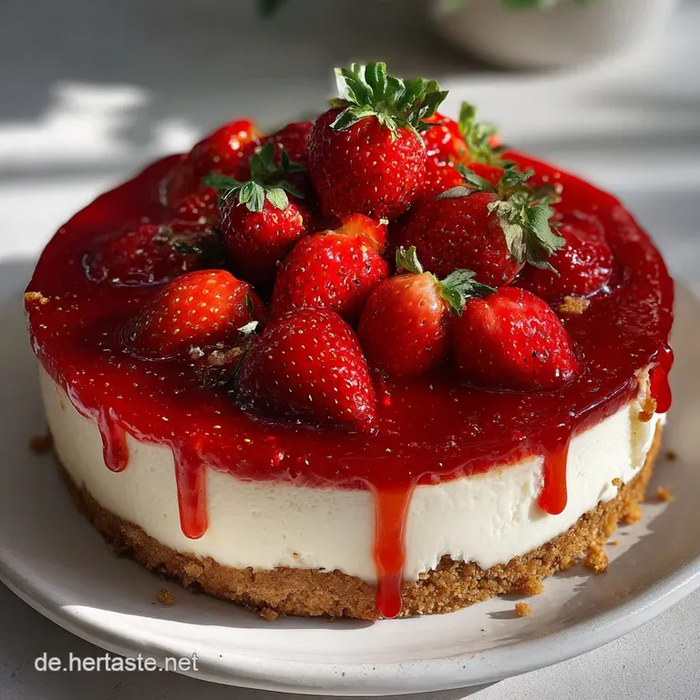 Veganer K&auml;sekuchen: Cremig & Frisch