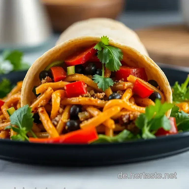 Vegetarische Burritos: Ein Fest Der Aromen! presentation