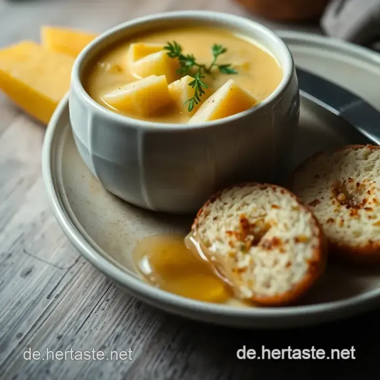 W&auml;rmende Lauchsuppe &ndash; Die Cremige Umarmung Des Herbstes! presentation