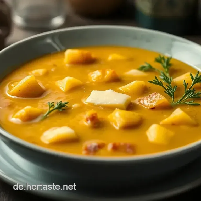 W&auml;rmende Lauchsuppe &ndash; Die cremige Umarmung des Herbstes!