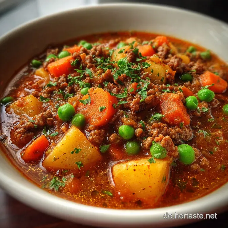 Wikingertopf mit Hackfleisch