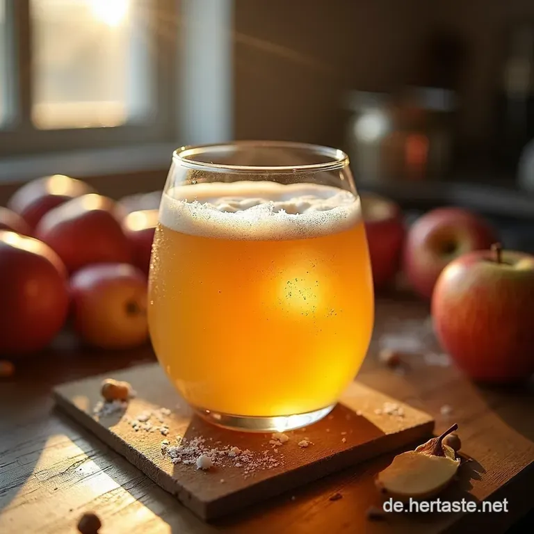 Winterwunder Im Glas Omas Bester Apfelpunsch Alkoholfrei presentation