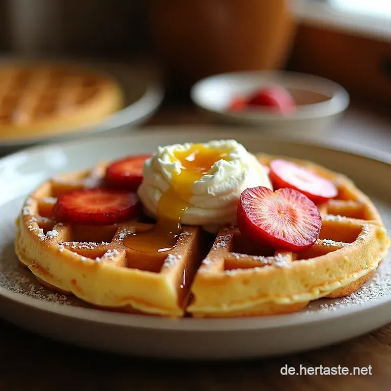 Wolkenweiche Waffeln Das Ultimative Rezept presentation