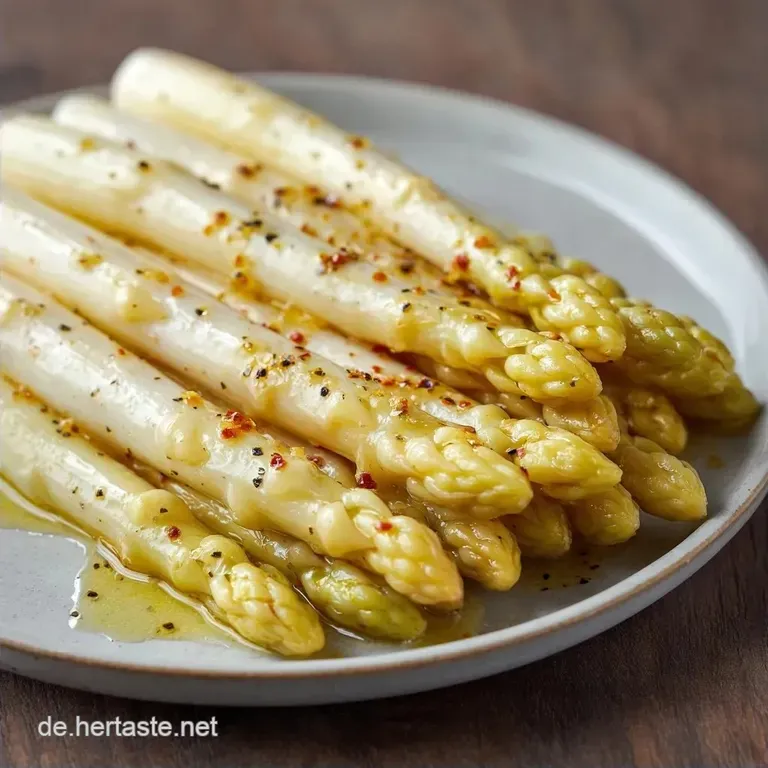 Zarter Spargel Kurze Garzeit: Perfekt gegart