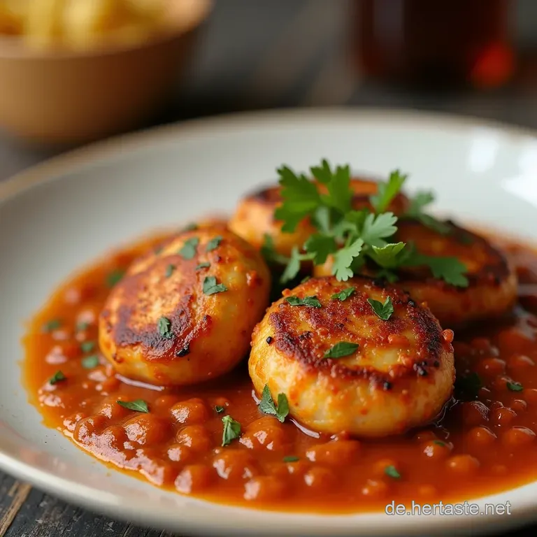 Zartes Kyckling Tikka Masala Original Rezept Cremig Unwiderstehlich presentation