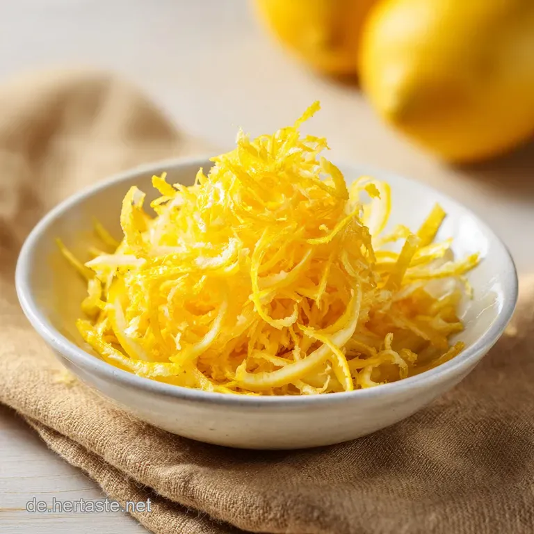 Zitronenschale auf Vorrat: Intensives Aroma zum Konservieren
