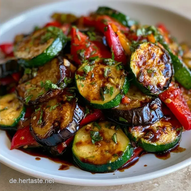Zucchini Antipasti Vom Blech: Ger&ouml;stet