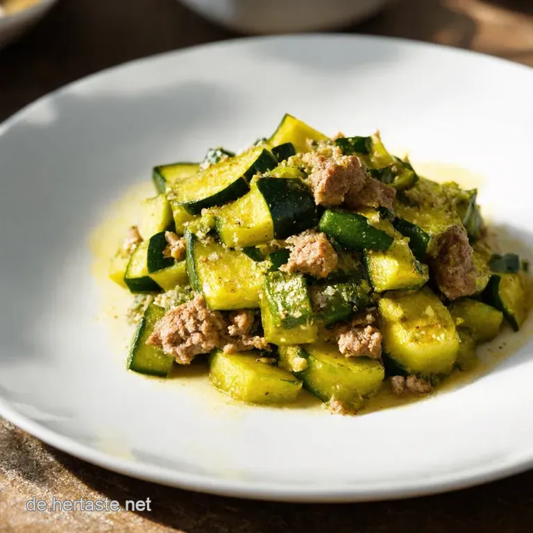 Zucchinischiffchen mit Hackfleischf&uuml;llung