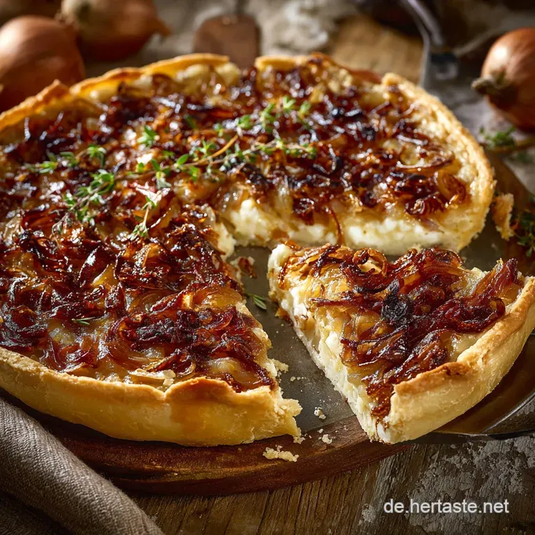 Zwiebelkuchen Blech ohne Hefe: Omas Blitzrezept f&uuml;r knusprigen Genuss