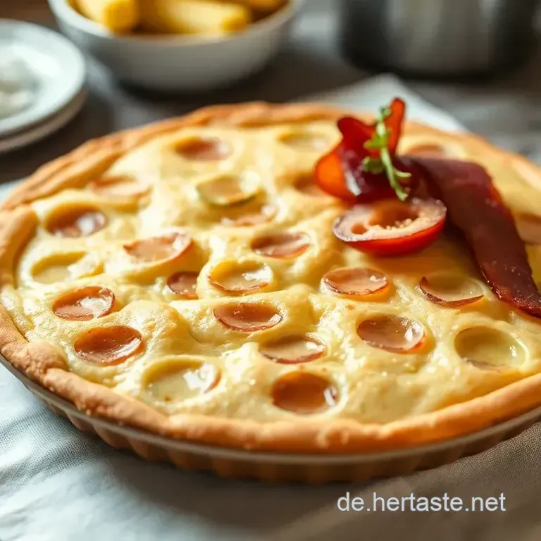 Zwiebelkuchen &ndash; Herzhaftes Meisterwerk aus dem Schwabenland