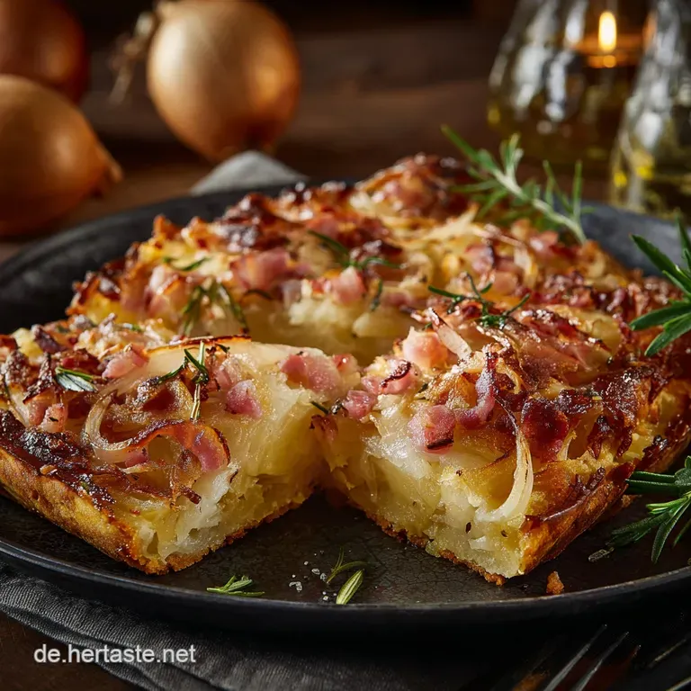 Zwiebelkuchen Vom Blech Der Saftige Klassiker Ohne Hefe presentation